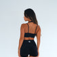 Dusk Lea Crop Black