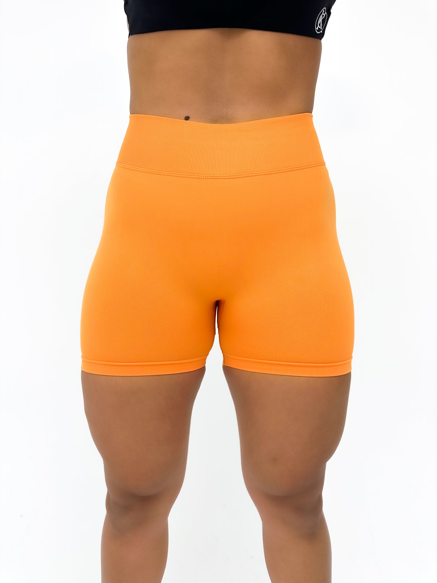 Sculpt Seamless Shorts Tangerine