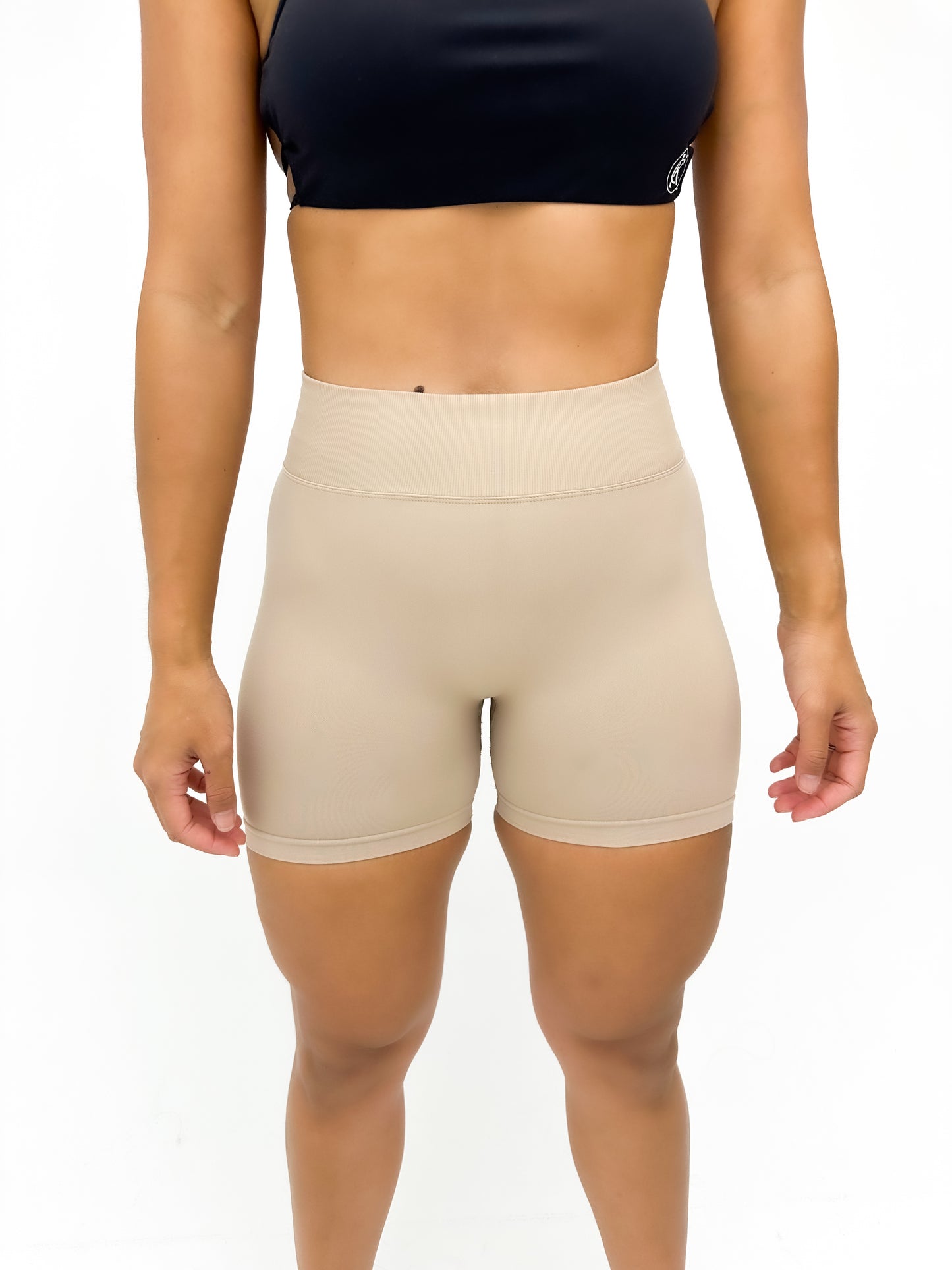 Sculpt Seamless Shorts Beige