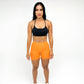 Sculpt Seamless Shorts Tangerine