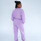 Angeleno Half Zip Adjustable Jumper Lilac Dreams