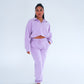 Angeleno Half Zip Adjustable Jumper Lilac Dreams