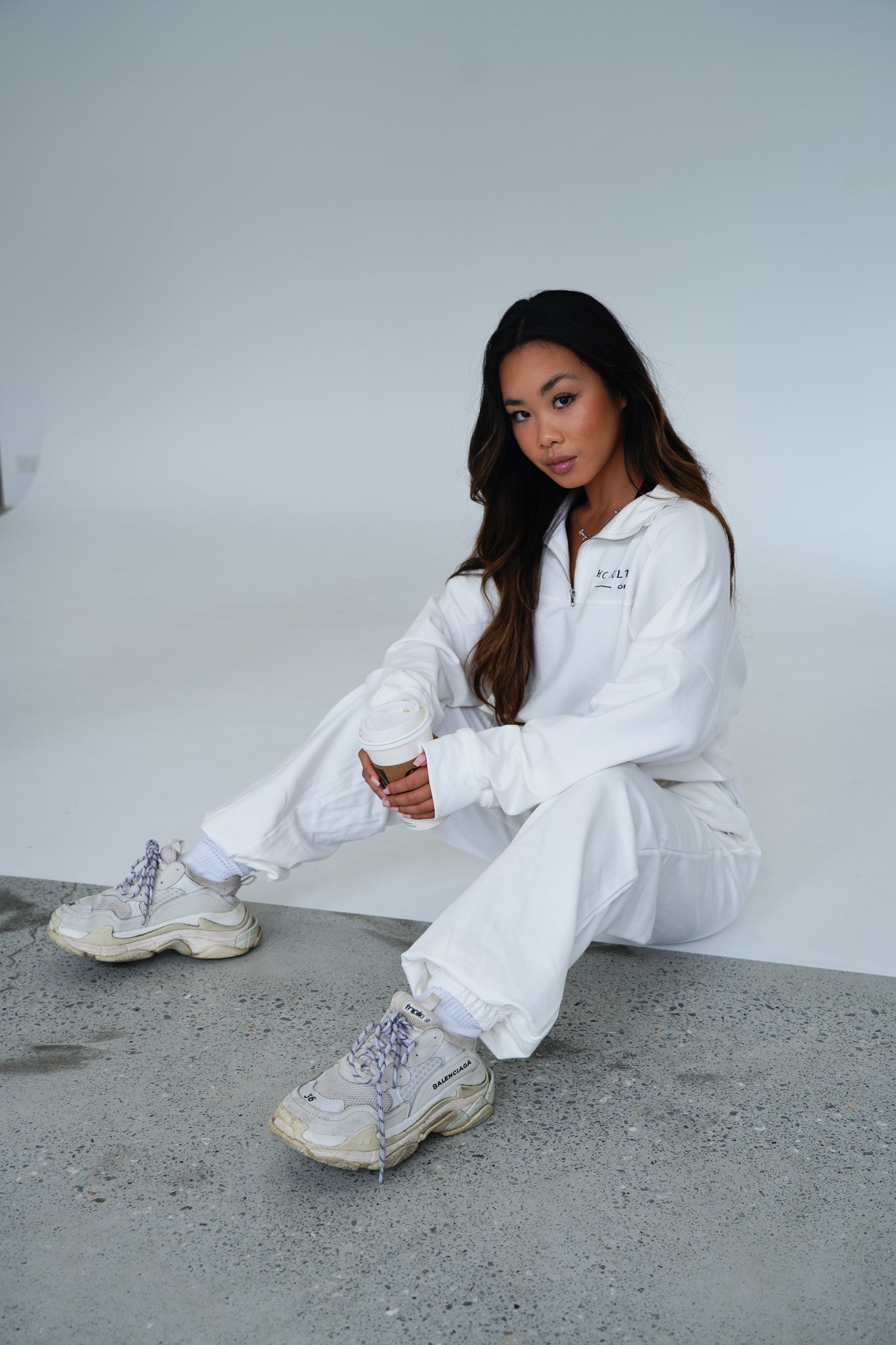 Angeleno Track Pants White