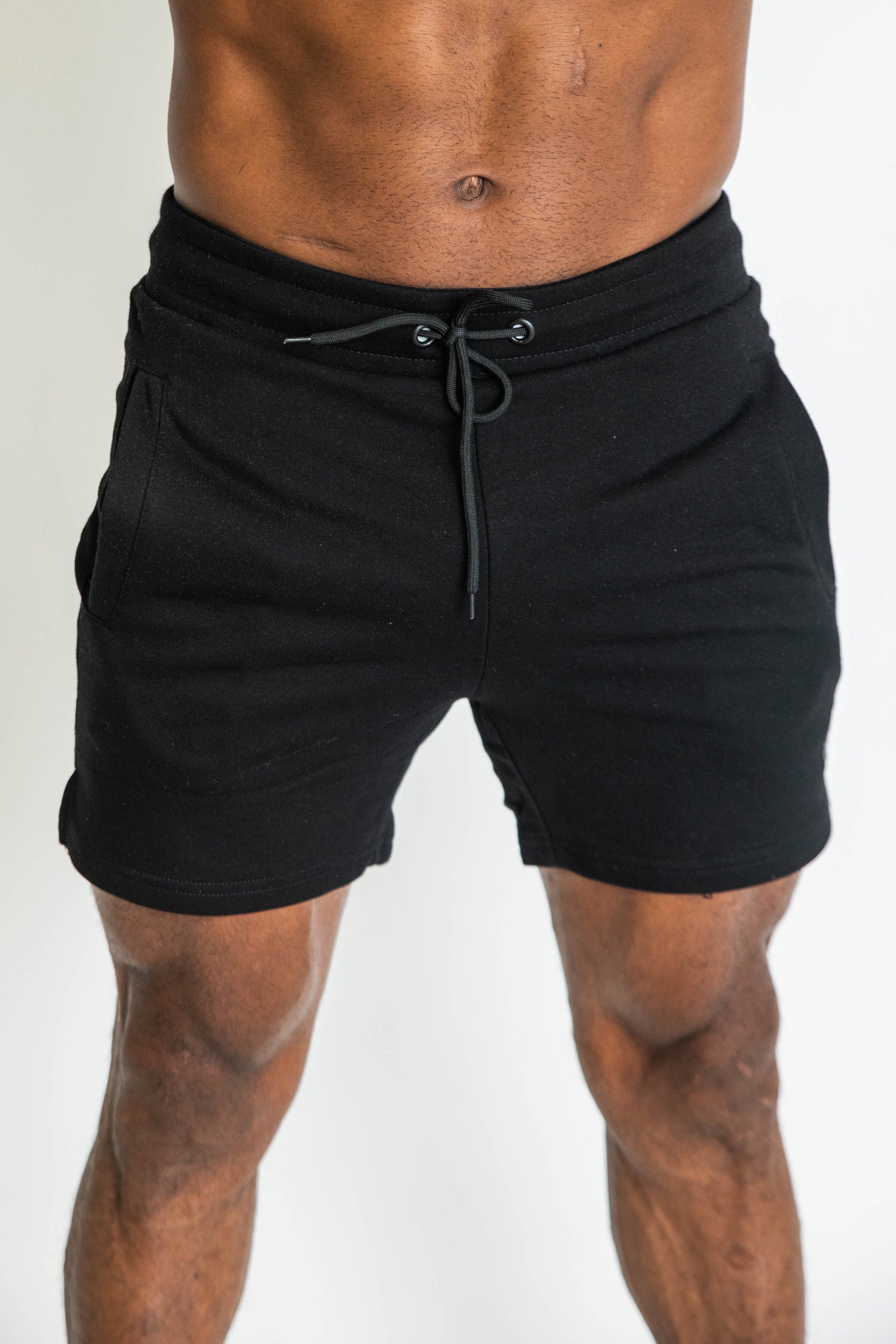 Mens Classic Track Shorts - Black