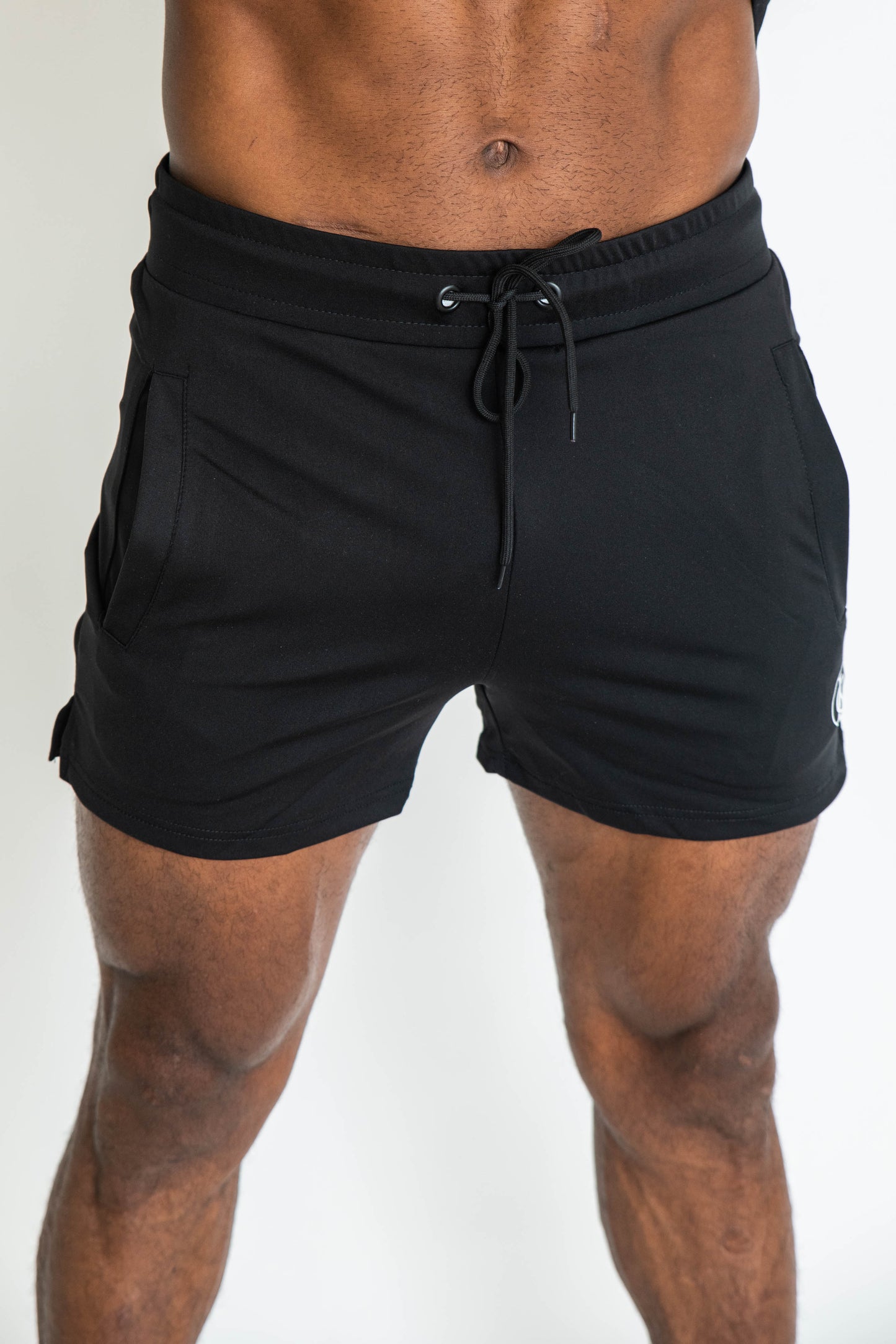 Mens Classic Track Shorts - Black