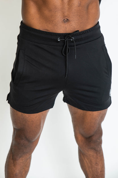 Mens Training Shorts - Black