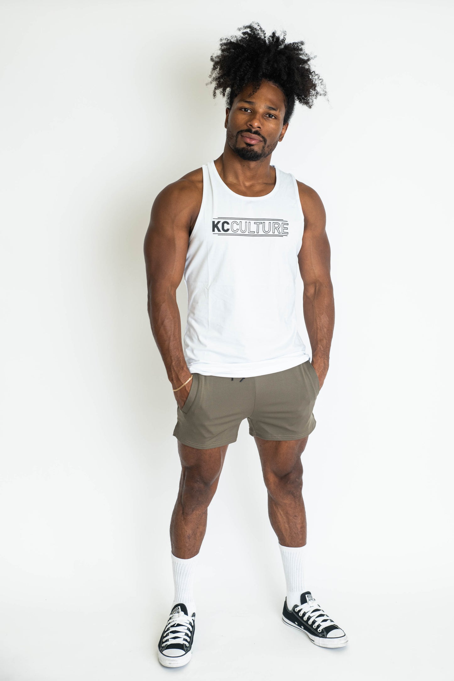 Mens Classic Singlet - White