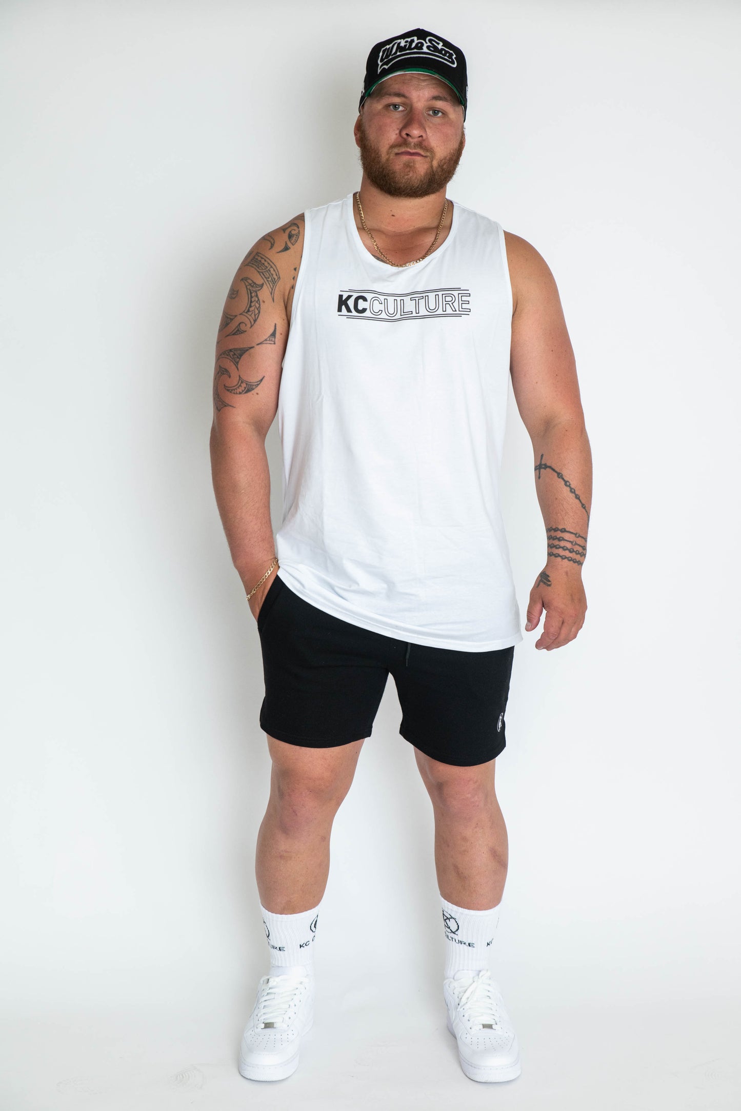 Mens Classic Singlet - White