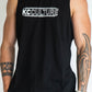 Mens Classic Singlet - Black