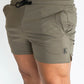 Mens Training Shorts - Khaki