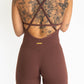 Endurance Mid Length Body Suit - Pecan Brown