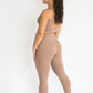 KCC Chic Full Length Leggings - Mocha