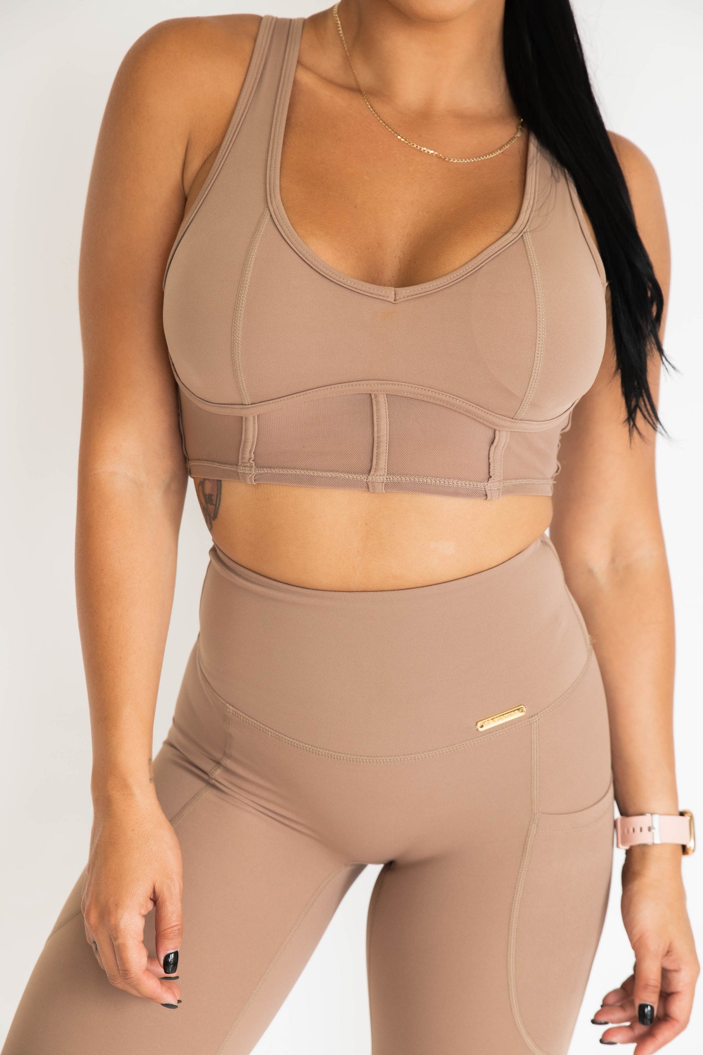 KCC Chic Sports Bra - Mocha