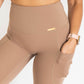 KCC Chic Full Length Leggings - Mocha