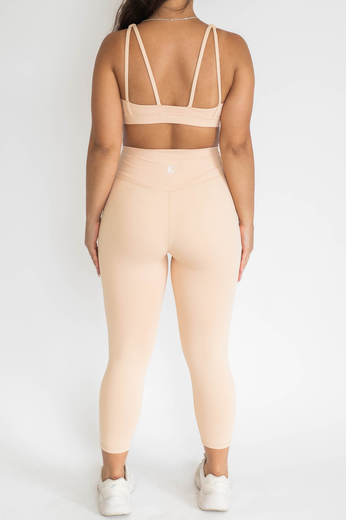 7/8 Non-Scrunch Leggings - Sand