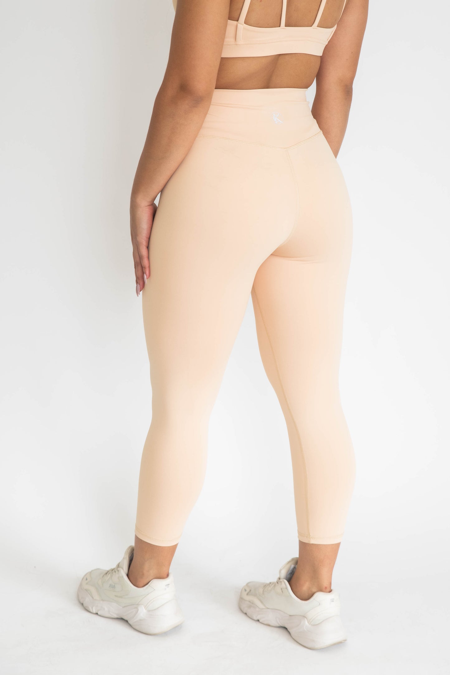 7/8 Non-Scrunch Leggings - Sand