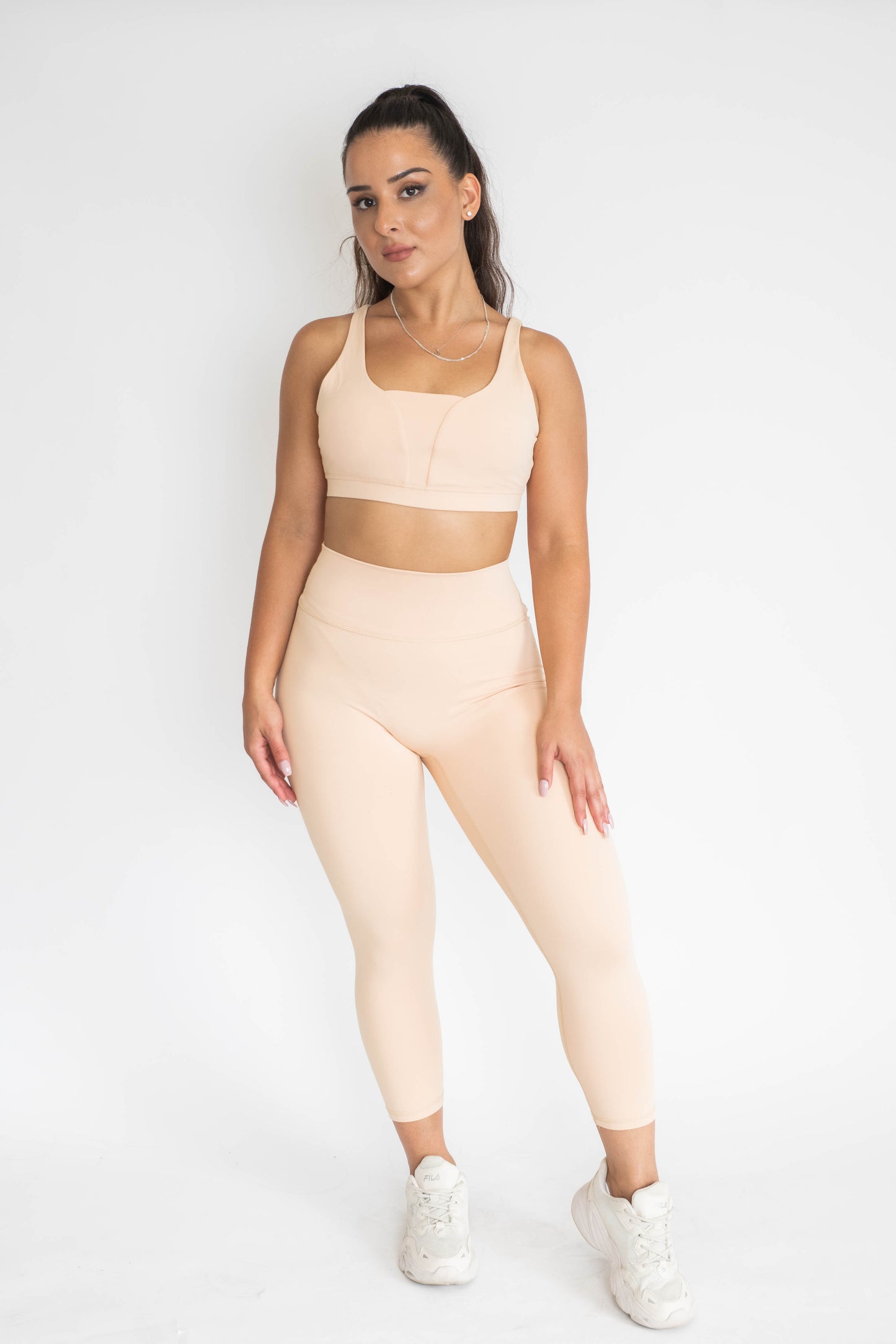 Zali Classic Sports Bra - Sand