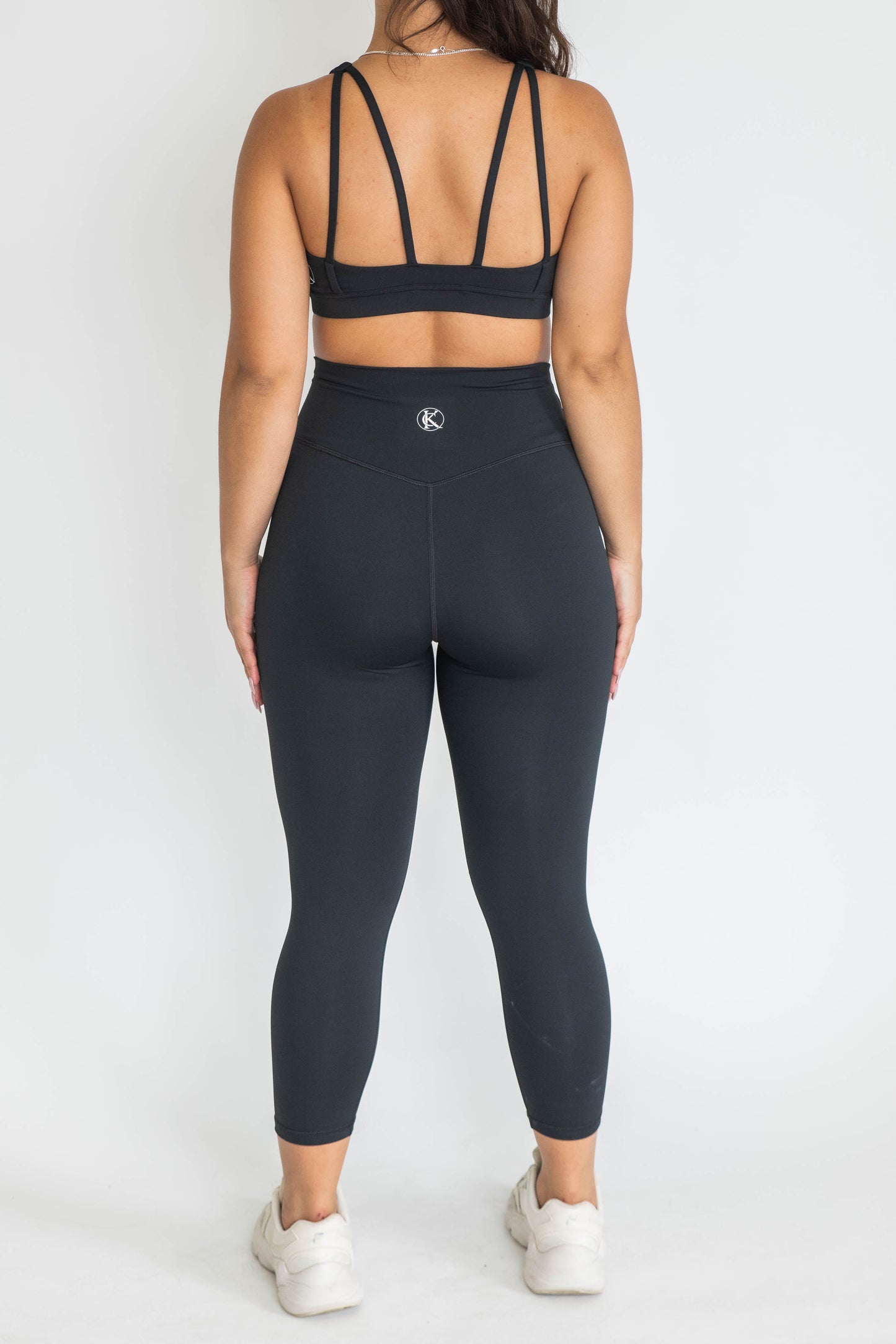 7/8 Non-Scrunch Leggings - Black