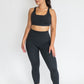 7/8 Non-Scrunch Leggings - Black