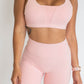 Zali Classic Sports Bra - Pink