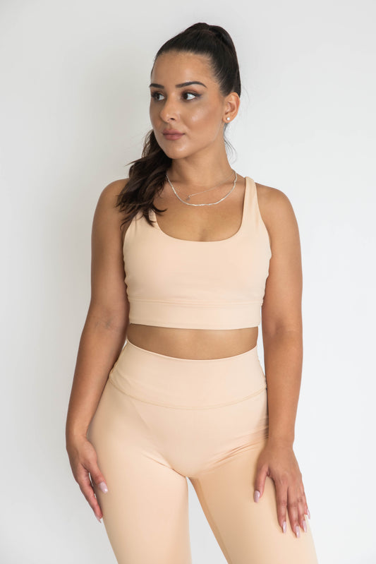 Koa Modern Sports Bra - Sand