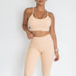 Isla Chic Sports Bra - Sand