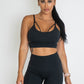 Isla Chic Sports Bra - Black