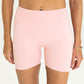 Classic Non-Scrunch Mid-Length Leggings - Pink